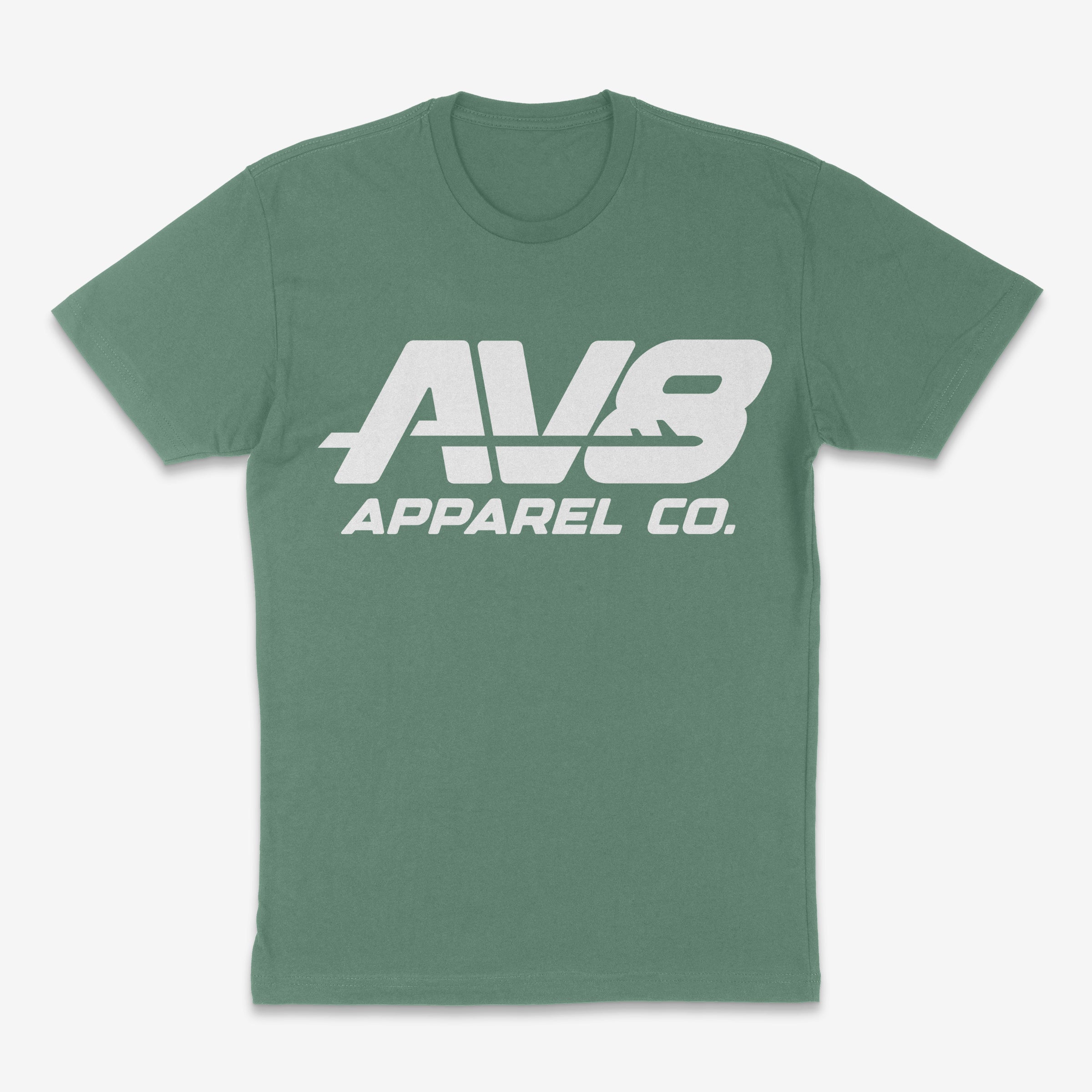 Women's AV8 Apparel Co. Center Chest Logo V Neck T-Shirt