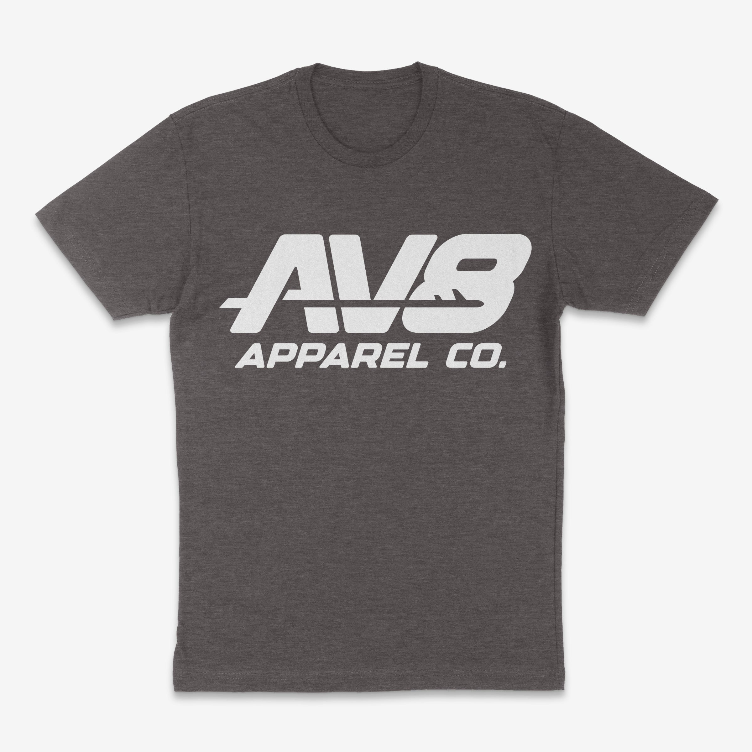 Women's AV8 Apparel Co. Center Chest Logo V Neck T-Shirt