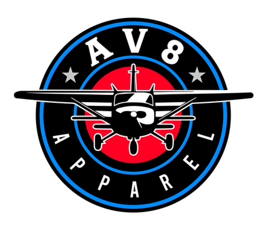 AV8 Logo Decal - 4x4